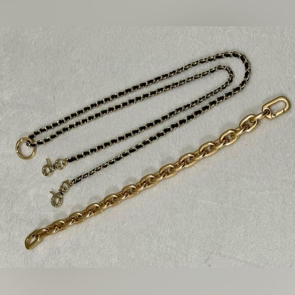 Handmade Genuine Leather Kisslock Clutch/Wristlet/Shoulder Bag & 2 Chain Styles - Picture 16 of 16